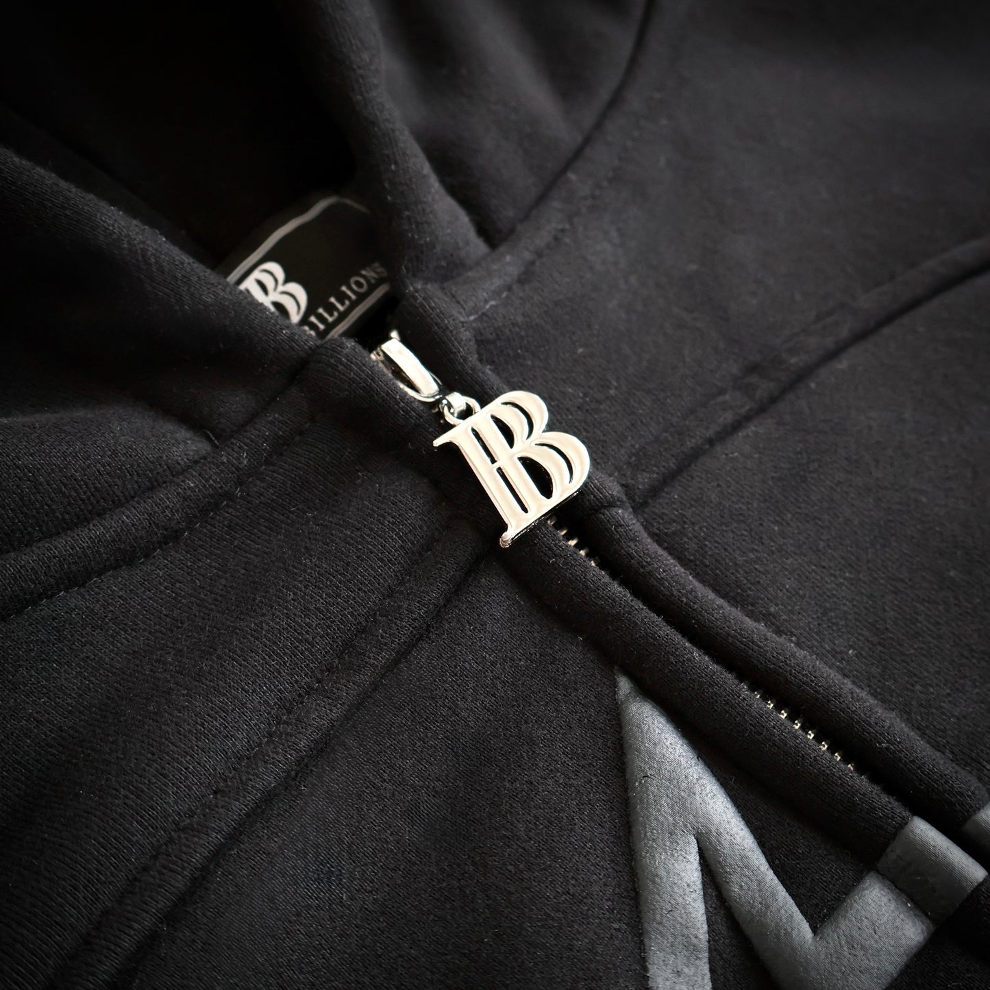 'Midnight Black' Zip-up