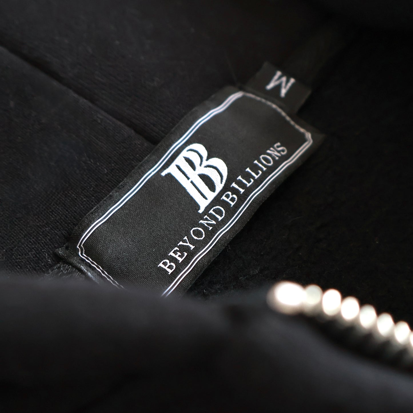 'Midnight Black' Zip-up