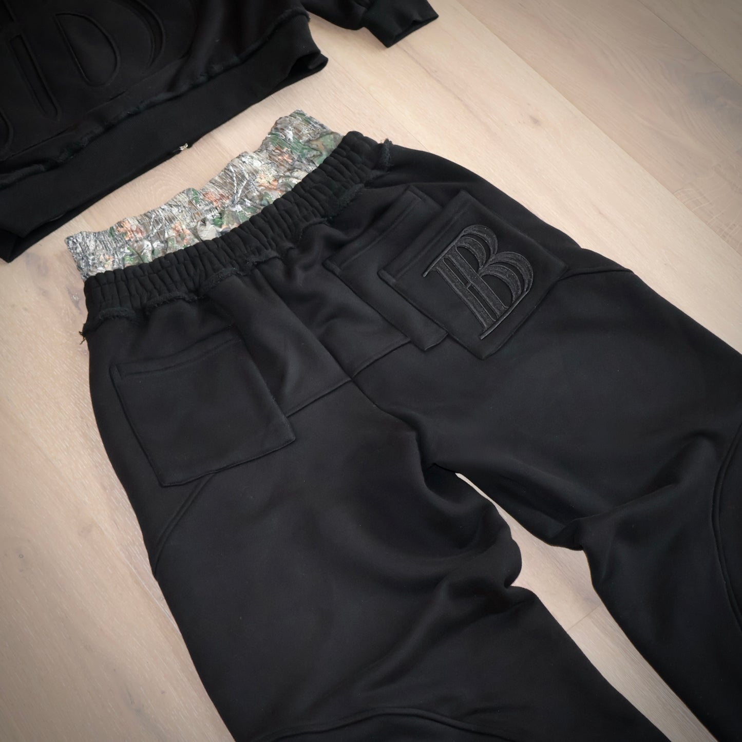 'Midnight Black' Baggy Sweatsuit