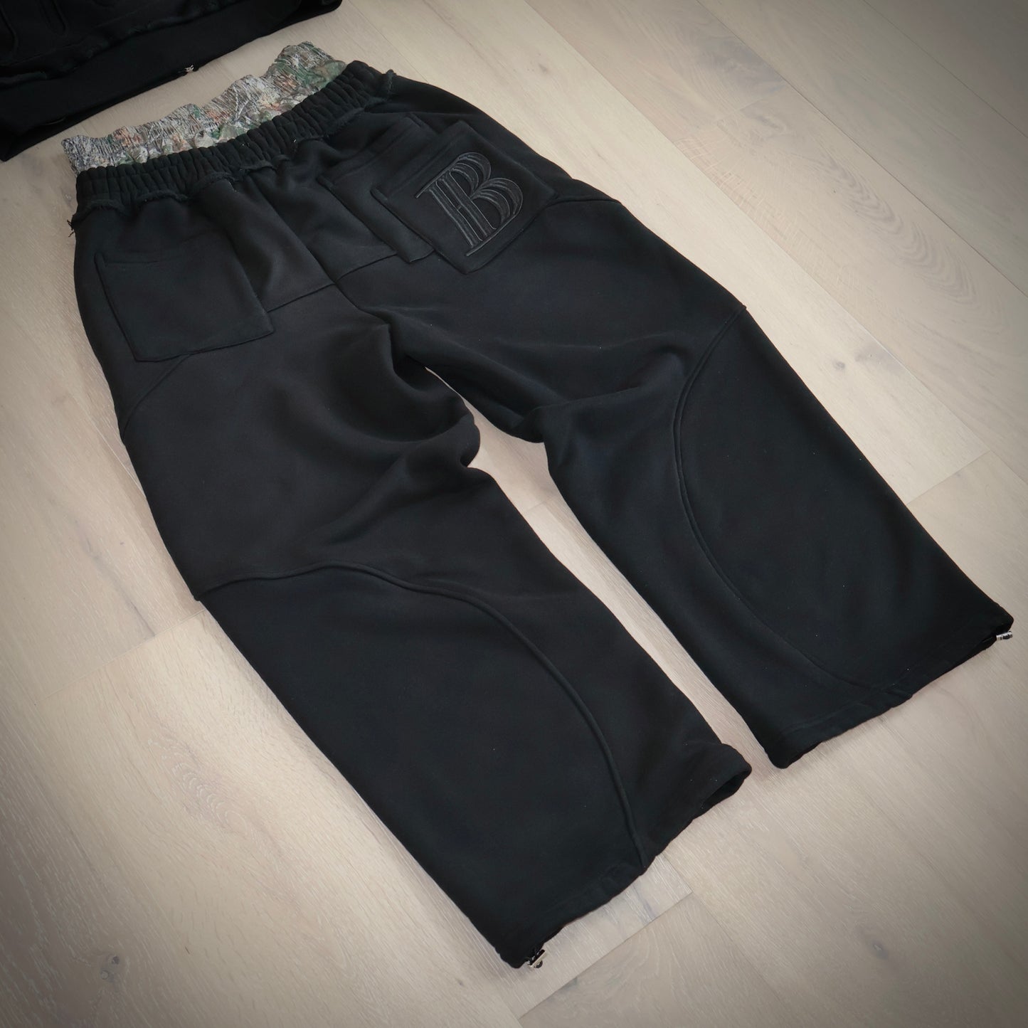 'Midnight Black' Baggy Sweatsuit